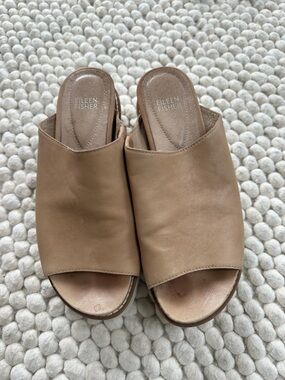 Eileen Fisher flat platform sandal